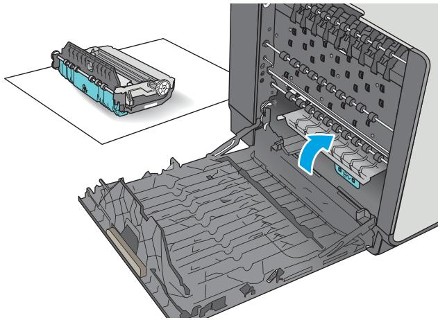 HP OFFICE 4655 - Clear jams in Tray 1 (multipurpose tray) - 9
