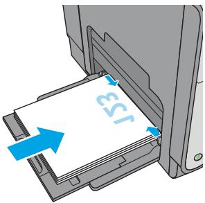 HP OFFICE 4655 - Tray 1 paper orientation - 2