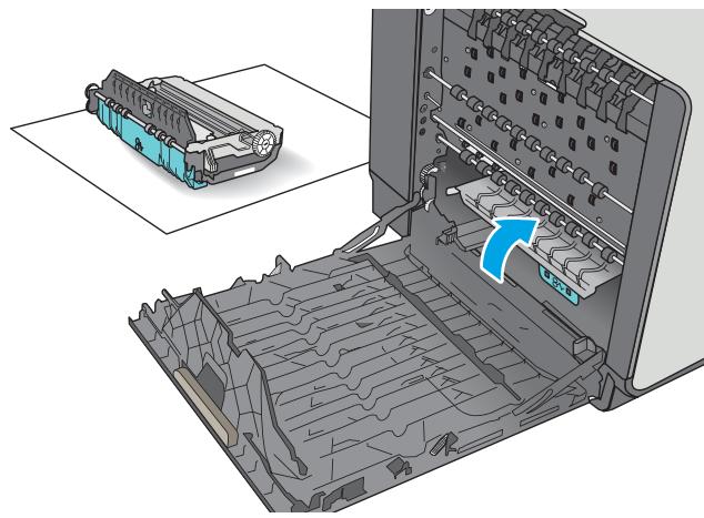 HP OFFICE 4655 - Clear jams in the ink-collection unit area - 5