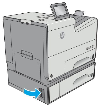 HP OFFICE 3832 - Clear jams in Tray 3 - 3