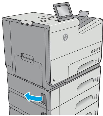 HP OFFICE 3832 - Clear jams in the 3x500-sheet feeder - 2