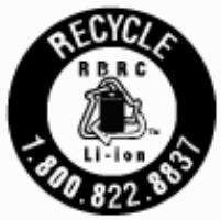 RECYCLE RBRC Li-Ion™ 7.800.822.8837