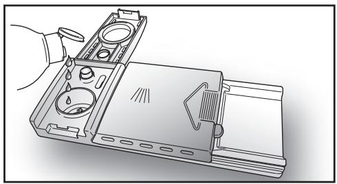 HOOVER DDY062XE - Réglage de dosage du produit de rinçage de 1 à 6 - 2