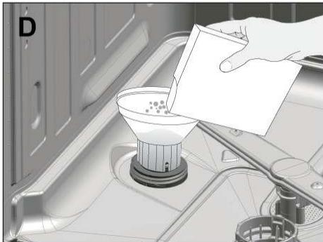BEKO DIN48431DOS - Ajout du sel - 4
