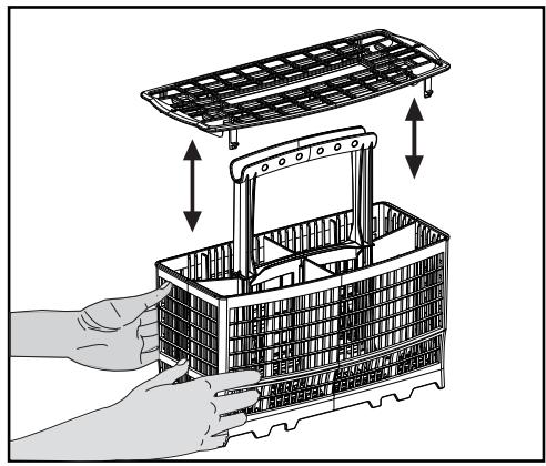 BEKO DIN48431DOS - Panier à couverts (varie selon le modele) - 1