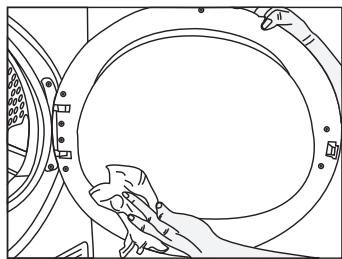 BEKO DRX822W - Pour nettoyer le filtre : - 4