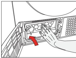 BEKO WDA961431 - Pour nettoyer le condenseur : - 5