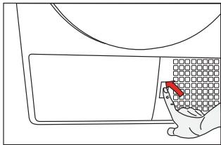BEKO WDA961431 - Pour nettoyer le condenseur : - 1