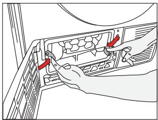 BEKO WDA961431 - Pour nettoyer le condenseur : - 2