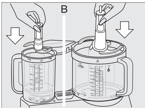 BRAUN FP3020 - Tálak felhelyezése - 2