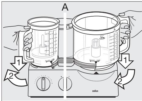 BRAUN FP3020 - Nasazení pracovních námob - 1