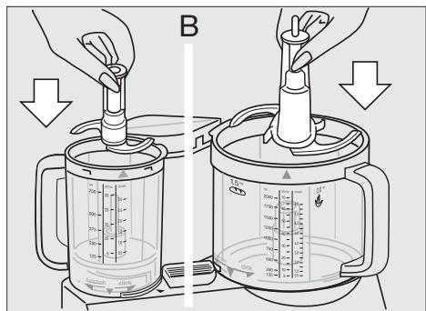 BRAUN FP3020 - Çalışma kaselerinirnutturulması - 2