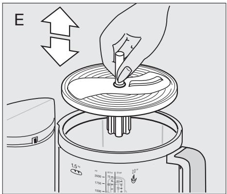 BRAUN FP3020 - Utilizzo delle lame per affettare, sminuzzare, grattiare - 2