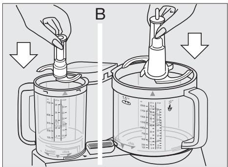 BRAUN FP3010 - Zakladanie pojemników roboczych - 2