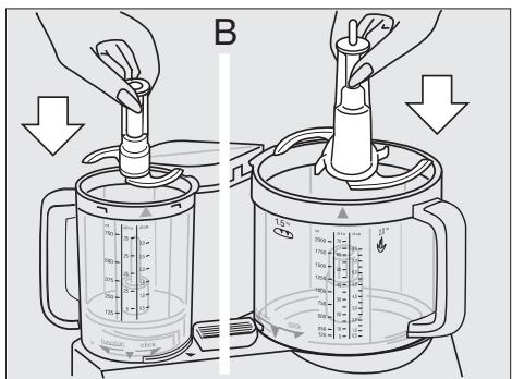 BRAUN FP3010 - Tálak felhelyezése - 2
