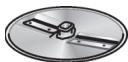 BOSCH MUM58MG60 - Disco reversivel deURTAR - grosso/fino - 1