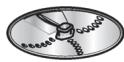 BOSCH MUM58MG60 - Disco reversible para cortar y carrar - 1