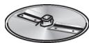 BOSCH MUMP1000 - Дысторонни ДИСК-pe3ka -TOJICTbIe/TOHKe JOMTNKIN - 1