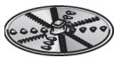 BOSCH MUMP1000 - Kesmek ve raspalamak icin cevrilir disk - 1