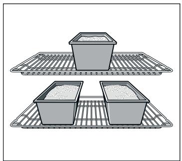 BOSCH HBA43B221F - Cuisson sur plusieurs niveaux - 1