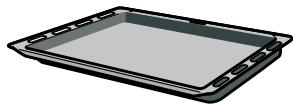 BOSCH HBA43B221F - Plaque à pâtisserie émaillée - 1