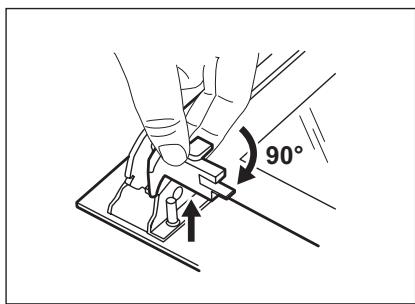 ELECTROLUX EKM70571X - Removing the oven door and the glass panel - 8