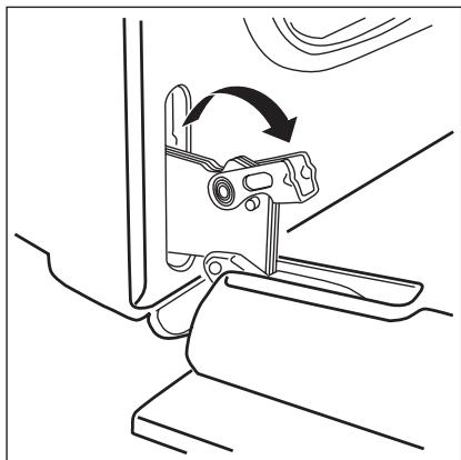 ELECTROLUX EKM70571X - Retrait de la porte du four et du panneau de verre - 4