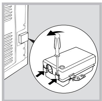 HOTPOINT FI7861SHDSHA - Fitting the power supply cable - 1