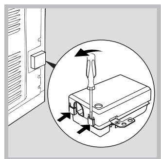 HOTPOINT FI7861SHDSHA - Montaje del cable de alimentación electrica - 1