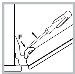 HOTPOINT FI7861SHDSHA - Cleaning the oven door - 2