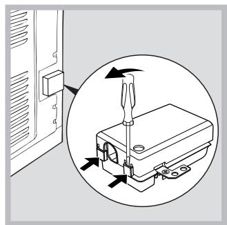 HOTPOINT FI7861SHDSHA - Montage du cable d'alimentation - 1