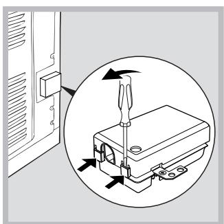 HOTPOINT FI7871SHIXHA - Montaggio del cavo di alimentazione - 1