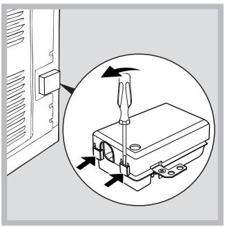HOTPOINT FI7871SHIXHA - Montaje del cable de alimentacion electrica - 1