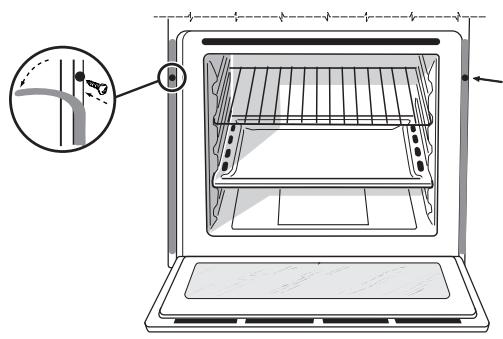 HOTPOINT FI7861SHICHA - Centrage et fixation - 1