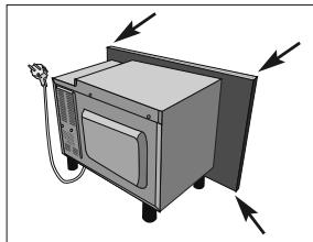 ELECTROLUX MO325GXE - Kiinnitysvaihtoehto 1: - 1