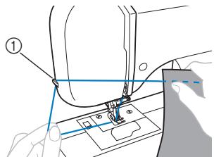 BROTHER CX70PE - Démarrage du travail de couture - 7
