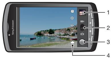 ERICSSON J108I CEDAR - Viewfinder and camera controls - 1
