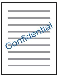 EPSON XP 2105 - Impression d'un filigrane (pour Windows uniquement) - 1