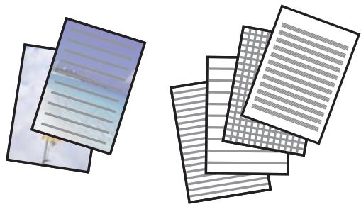 EPSON XP 2105 - Impression sur des calendriers et du papier à lettres original - 1