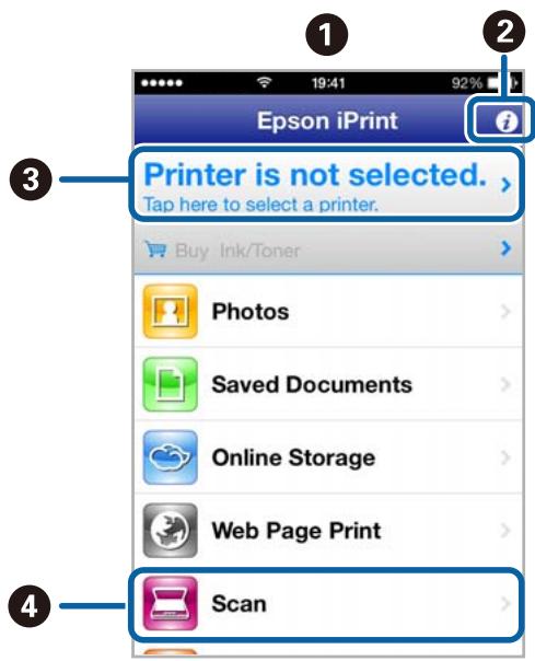 EPSON XP 2105 - Utilisation de Epson iPrint - 1