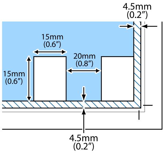 EPSON XP 2105 - Mise en place des documents originaux sur la Vitre du scanner - 1