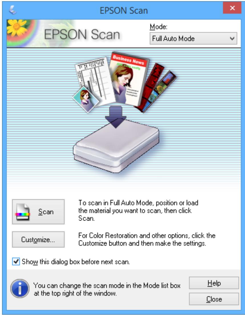 EPSON XP 2105 - Numérisation avec détction automatique du document d'origine (Mode auto) - 1