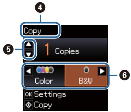 EPSON XP 2105 - Guide de l'écran LCD - 2
