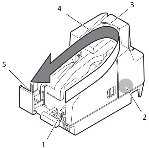 EPSON TM-S2000MJ - Flujo del procesamiento de hojas sueltas - 1