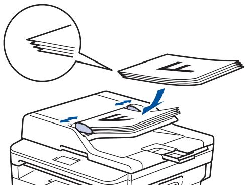 BROTHER MFC-L2730DW - Formats de documents pris en charge - 2