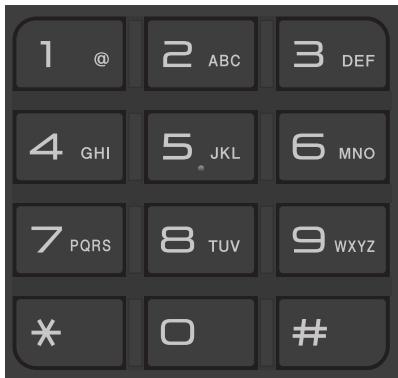 BROTHER MFC-L2730DW - Utilisation du pavé numérique - 1