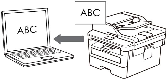 BROTHER MFC-L2730DW - Numérisation vers un fichier texte modifiable (OCR) - 1