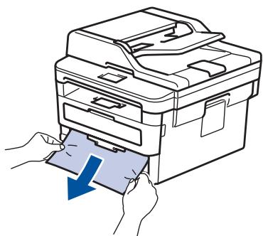 BROTHER MFC-L2730DW - Du papier est coincé à l'intérieur du bac à papier - 2