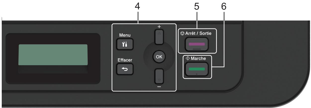BROTHER MFC-L2730DW - Écran LCD (affichage à cristaux liquides) - 2