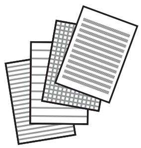 EPSON XP-3100 - Impression de papier réglé et de calendriers - 1